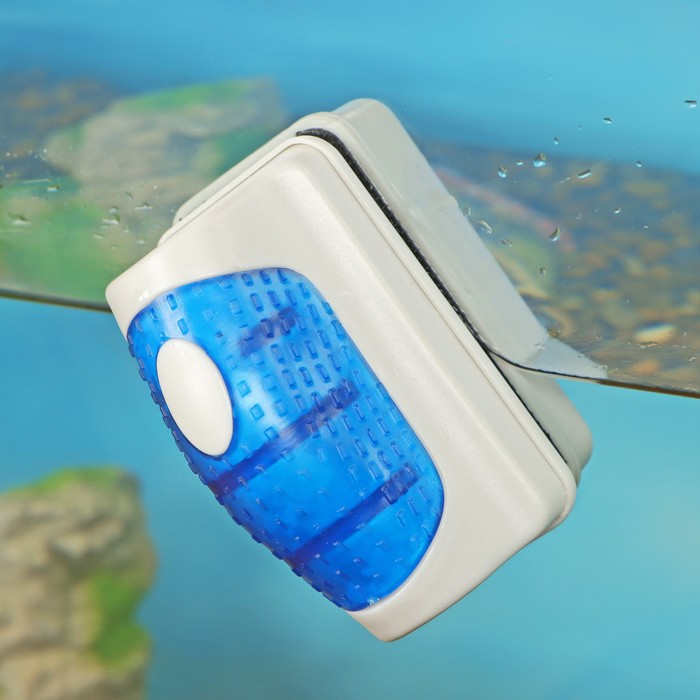 Магнитный скребок HX-01 S, 6.5×3.5×6.5, плавающий - Фото 1