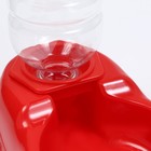 Автопоилка малая со съёмной бутылкой, 260 мл, красная - фото 8679871