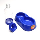 Автопоилка малая со съёмной бутылкой, 260 мл, синяя - Фото 9