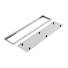 Держатель номера, металлический, хром, набор 2 шт. - Фото 6