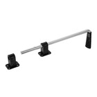 Задвижка дверная ТУНДРА ЗД-16, цинк, 1 шт. - фото 24984346