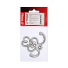 Крючок-вешалка ТУНДРА №41, хром, 1 шт. 7697153