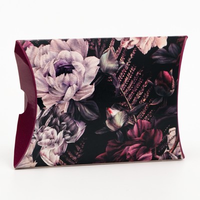 Коробка - подушка подарочная, складная «Цветы осени», 11×8×2 см