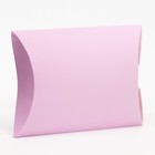 Коробка складная розовая, 19 х 14 х 4 см - фото 318776855