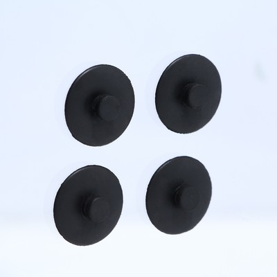 Набор присосок для помп, резиновые, Ф25 мм, 4 шт.