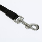 Рулетка "Лапа", 5 м, до 35 кг, принт лапки/косточки, чёрная - Фото 3