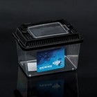 Переноска прямоугольная, 13,5 х 9,3 х 10 см, черная - Фото 1