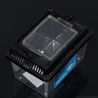 Переноска прямоугольная, 13,5 х 9,3 х 10 см, черная - Фото 3