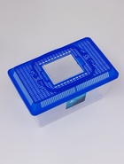 Переноска прямоугольная, 26.5×16.5×17 см, голубой - Фото 3