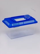 Переноска прямоугольная, 26.5×16.5×17 см, голубой - Фото 5