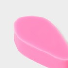Молд Доляна «Рожок», силикон, 9,2×6×1,5 см, цвет розовый - Фото 4