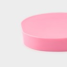 Молд «Ананас», силикон, 15,5×8×2 см, цвет розовый - фото 4345308