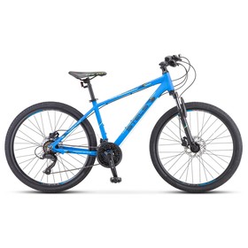 Велосипед 26" Stels Navigator-590 D, K010, цвет синий/салатовый, р. 16"