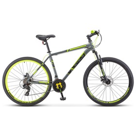 Велосипед 27.5" Stels Navigator-700 MD, F020, цвет серый/жёлтый, р. 21"