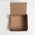 Коробка самосборная, бурая, 15 х 15 х 10 см (комплект 10 шт) - фото 32253014