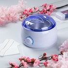 Воскоплав LuazON LVPL-07, баночный, 100 Вт, 400 г, регулировка температуры, 220 В, сиреневый - Фото 1