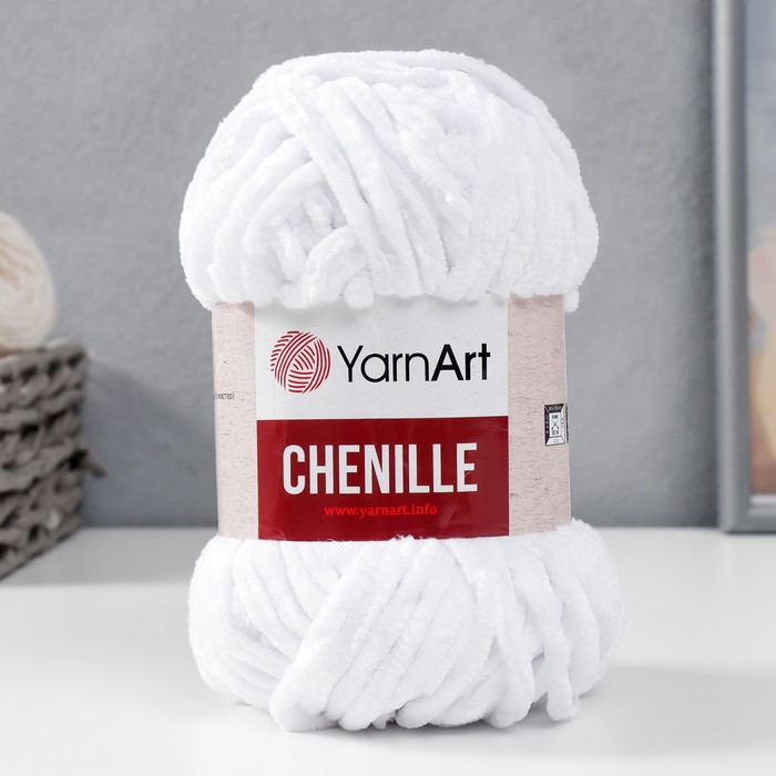 Пряжа "Chenille" 100% микрополиэстер 90м/100гр (541) - Фото 1