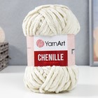 Пряжа "Chenille" 100% микрополиэстер 90м/100гр (545 сливочный) 7689444 - фото 11331715