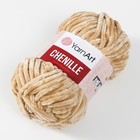 Пряжа для вязания спицами, крючком YarnArt, Chenille, 100% микрополиэстер, 90 м/100 г, (547 бежевый) - фото 23026045