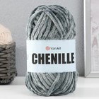 Пряжа "Chenille" 100% микрополиэстер 90м/100гр (560 серый) - Фото 5