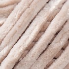 Пряжа "Chenille" 100% микрополиэстер 90м/100гр (571 кремово-бежевый) - Фото 3