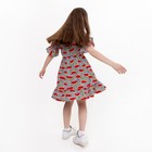 Платье для девочки, цвет серый, рост 104 см - фото 35244008