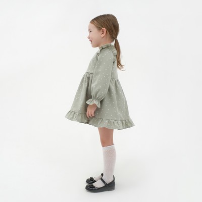 Платье для девочки KAFTAN «Звездочки», цвет мятный, рост 122-128 см