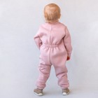 Комбинезон-поддёва детский KinDerLitto Topolino-2, рост 74-80 см, цвет розовая пудра - Фото 3