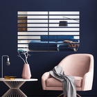 Зеркало настенное TAKE IT EASY «Линии», 20 шт., акриловое, на клеевой основе, 30×3 см - Фото 2