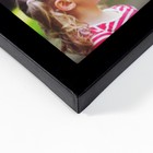 Фоторамка пластик на 5 фото 10х15 см "Мельницы" чёрный 45х34 см - фото 21487109