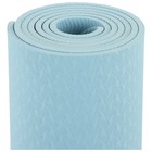 Коврик для йоги Sangh «Луна», нескользящий, 183×61×0.6 см, цвет голубой - Фото 11