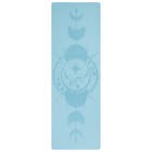 Коврик для йоги Sangh «Луна», нескользящий, 183×61×0.6 см, цвет голубой - Фото 9