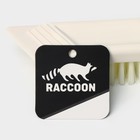 Щётка универсальная Raccoon Breeze, в одном корпусе со скребком, 14 см, цвет МИКС - фото 91410