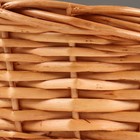 Корзина плетёная для хранения Kori, лоза, светло-коричневая, набор 3 шт. - Фото 7