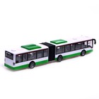 Автобус радиоуправляемый «Городской», работает от аккумулятора, цвет зелёный - фото 6542591