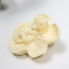 Молд силикон "Ангелочек на цветке" 4,5х4,5х2,5 см МИКС - фото 6542683