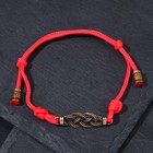 Браслет-шнурок на красной нити "Любава" (здоровье, благополучие или Божья сила) - фото 9571137