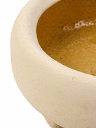 Декоративное кашпо для цветов «Плошка», 1 л, 19×8×19 см, шамот, цвет слоновая кость - Фото 2