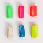 Тесто для лепки, 7 цветов по 15 гр, Синий трактор, МИКС - фото 24622241