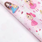 Бумага упаковочная, глянцевая "Princess ", 70 х 100 см - Фото 3