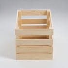 Ящик деревянный для стеллажей 25х35х23 см - Фото 5