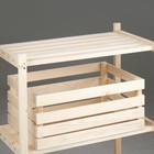 Ящик деревянный для стеллажей 50х35х23 см - Фото 1