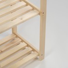 Стеллаж деревянный 130х41х37,9 см - Фото 4