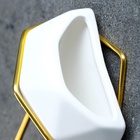 Кашпо настенное с металлическим креплением, 100 мл, керамика, белое 7350155