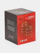 Ланч бокс TAKE IT EASY «Милави», 1.5 л, 3 уровня, сохраняет тепло 2 ч, нержавеющая сталь, белый, голубой - Фото 12