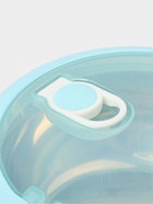 Ланч бокс TAKE IT EASY «Милави», 1.5 л, 3 уровня, сохраняет тепло 2 ч, нержавеющая сталь, белый, голубой - Фото 4