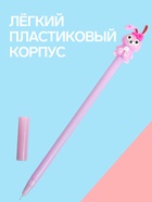 Ручка-прикол Calligrata «Зайка», чёрный стержень, гелевая, МИКС - Фото 4