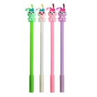 Ручка-прикол Calligrata «Зайка», чёрный стержень, гелевая, МИКС - Фото 5