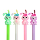 Ручка-прикол Calligrata «Зайка», чёрный стержень, гелевая, МИКС - Фото 8