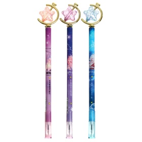 Ручка-прикол гелевая МИКС Звезда (штрихкод на штуке) (12 шт)